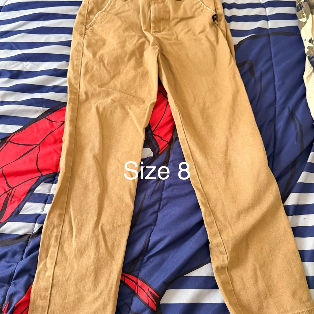 Tan Casual Pants - Size 8